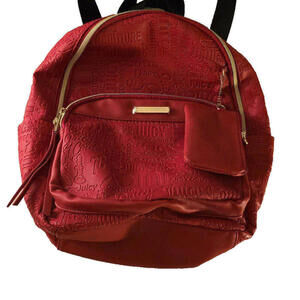 Juicy Couture Backpack Red‎ 5 pocket